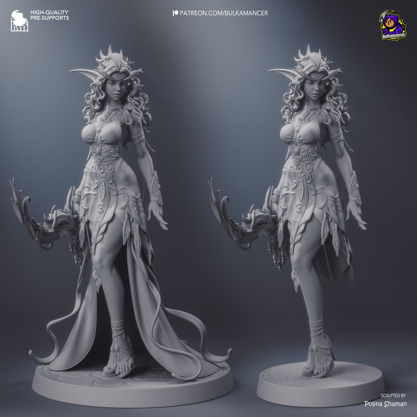 Tyrande Whisperwind - Warcraft - 1:8 Scale Figure