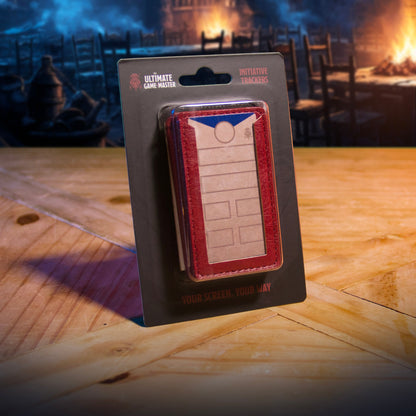 Initiative Trackers (Pack of 4) - Magnetic Turn Order Cards for D&D 5e and TTRPG Combat Management