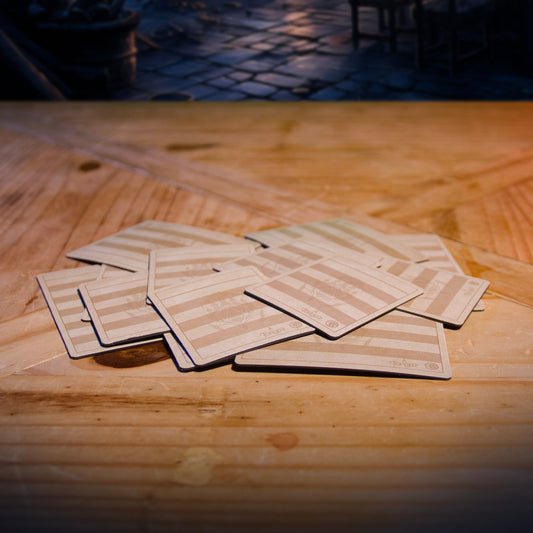 Blank Magnetic Charts - Custom DM Reference Sheets for TTRPG Game Master Screens