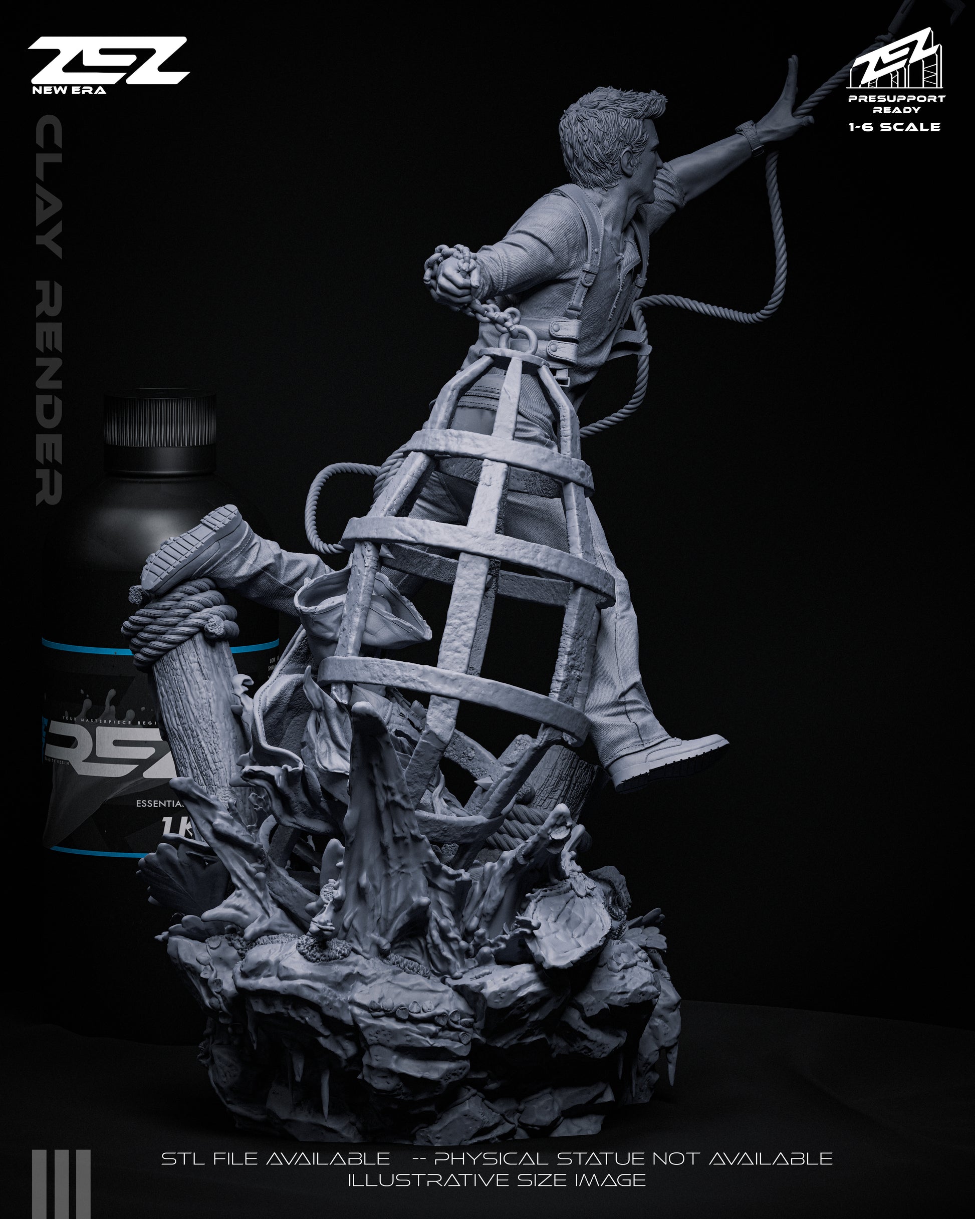 Figurine Nathan Drake Uncharted – Limtoys – 1/6 – Neuf Scellé – Collection