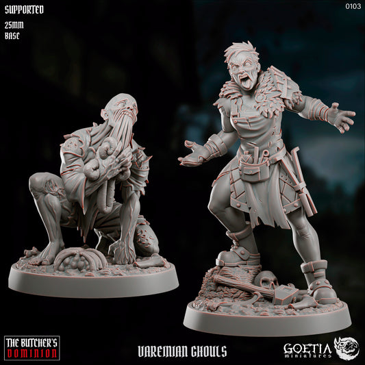 Vareinian Ghouls – Undead Cannibal – The Butcher’s Dominion Miniature
