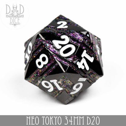 34mm D20 - Neo Tokyo (Metal)