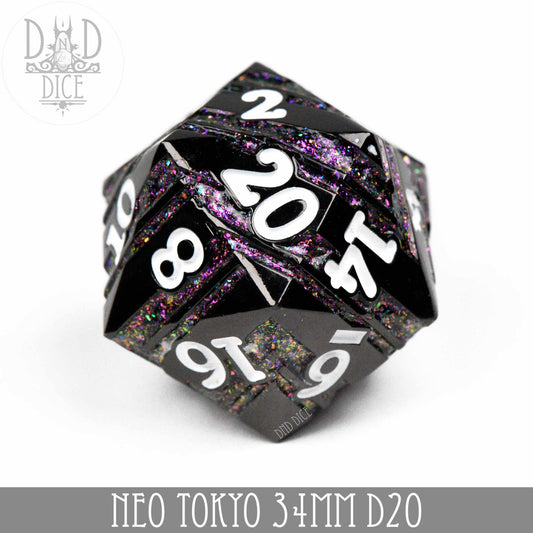 34mm D20 - Neo Tokyo (Metal)