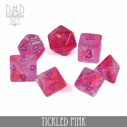 Tickled Pink Dice Set