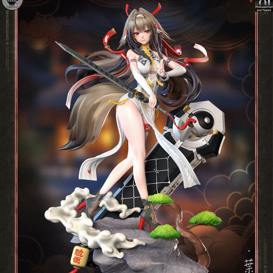 Ye Shunguang Zenless Zone Zero 1:7 scale figure standing pose sword and mechanical unit