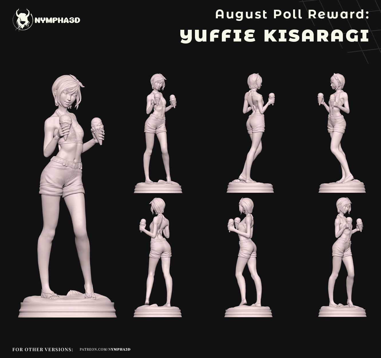 Final Fantasy VII Beach Edition Diorama - Final Fantasy VII - 1:6 Scale