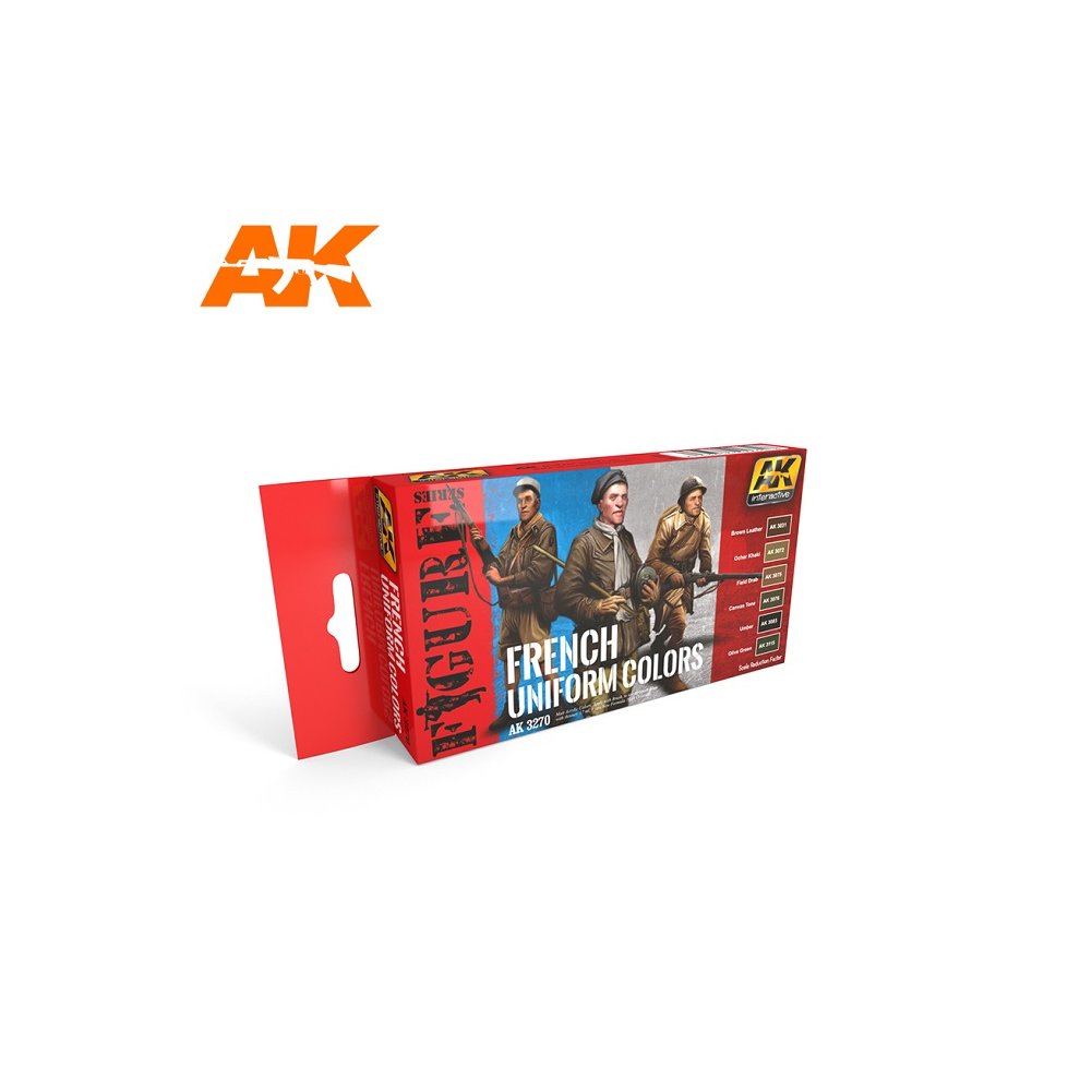 AK Interactive: French Uniform Colors