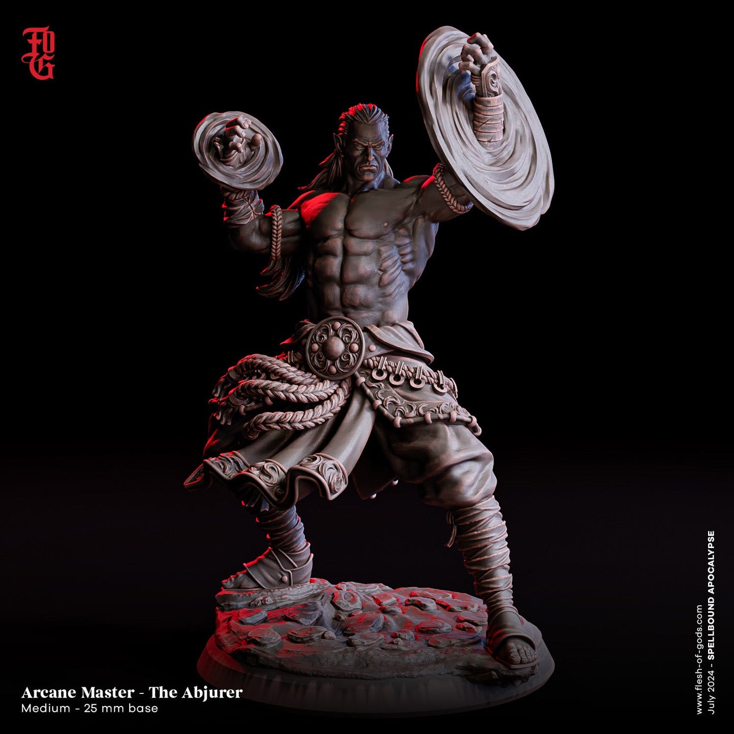 Arcane Master - The Abjurer - Dungeon Master Minis