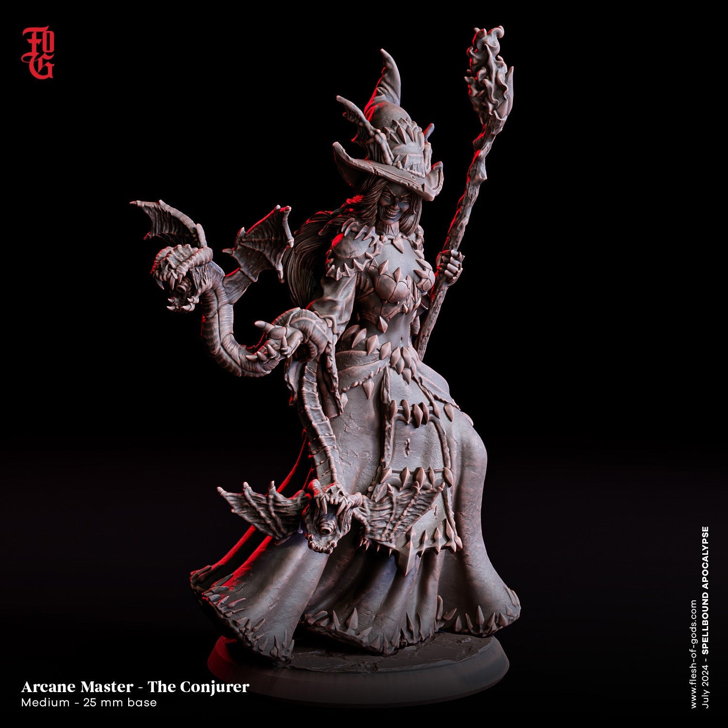 Arcane Master - The Conjuirer - Dungeon Master Minis