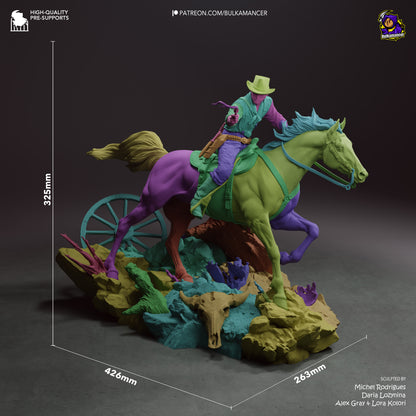 arthur morgan statue dimensions height width length red dead redemption resin collectible scale