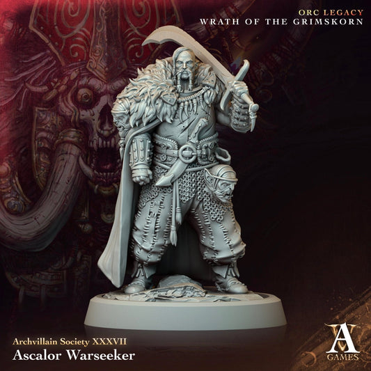 Ascalor Warseeker - Dungeon Master Minis