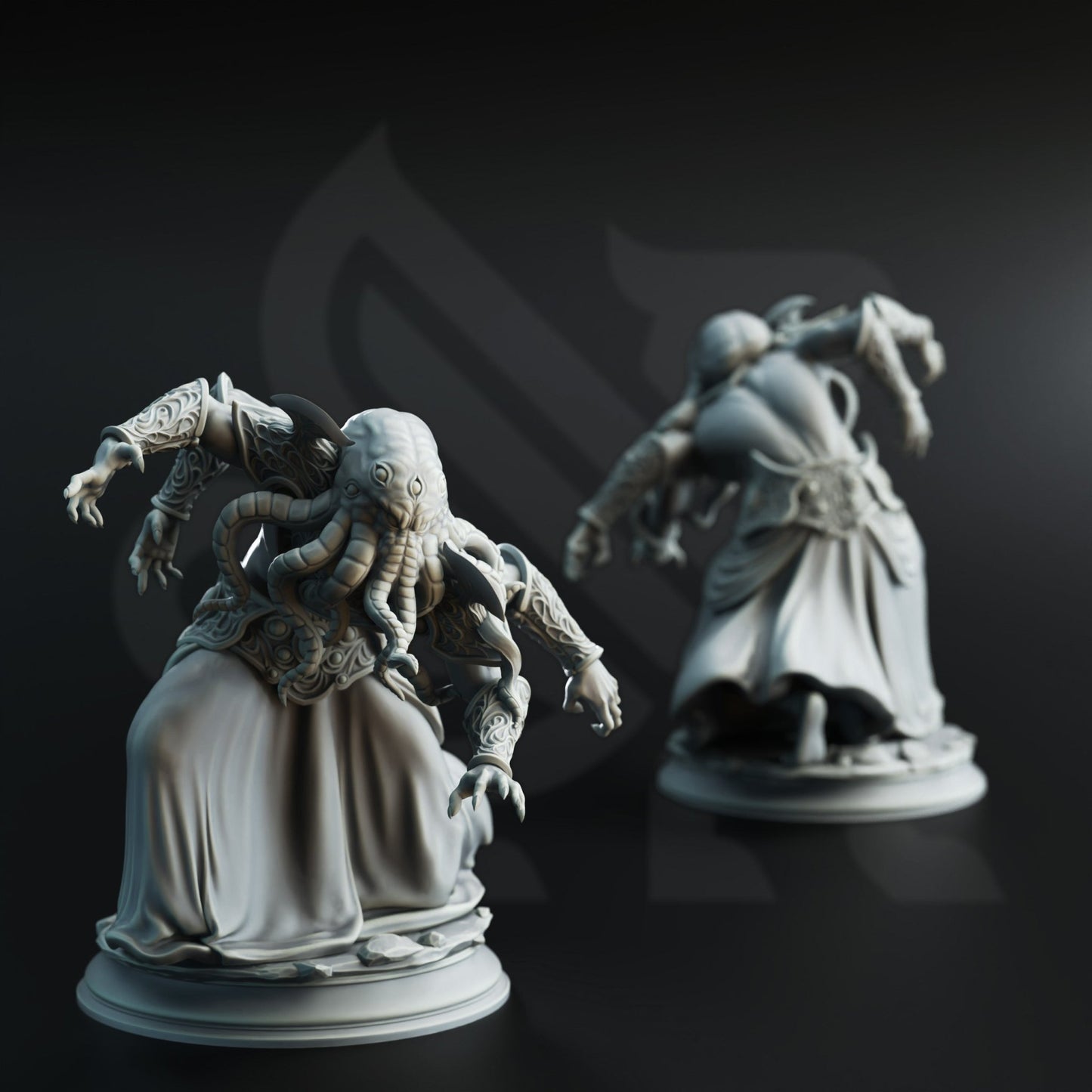 Ascended Flayers of Hendrak - Dungeon Master Minis