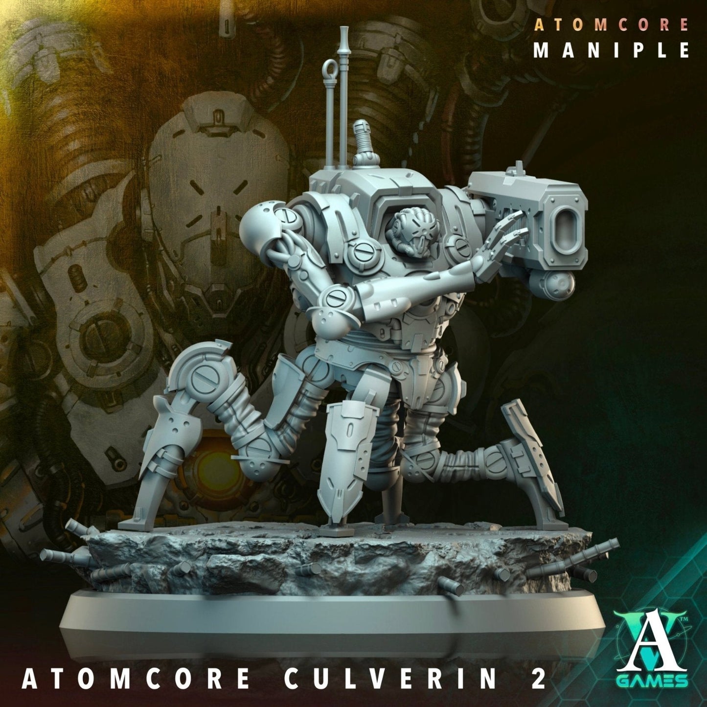 Atomcore Culverin - Dungeon Master Minis