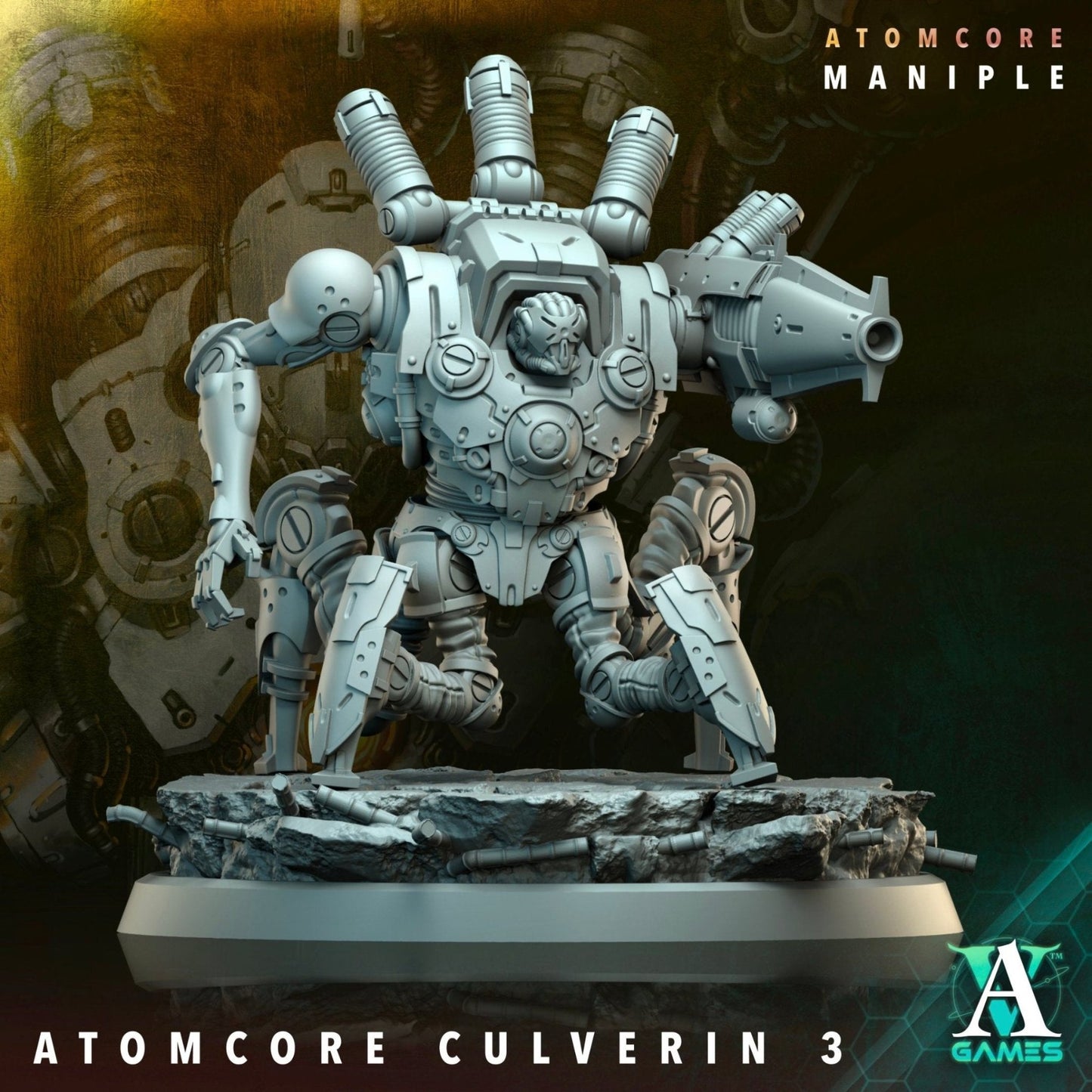 Atomcore Culverin - Dungeon Master Minis