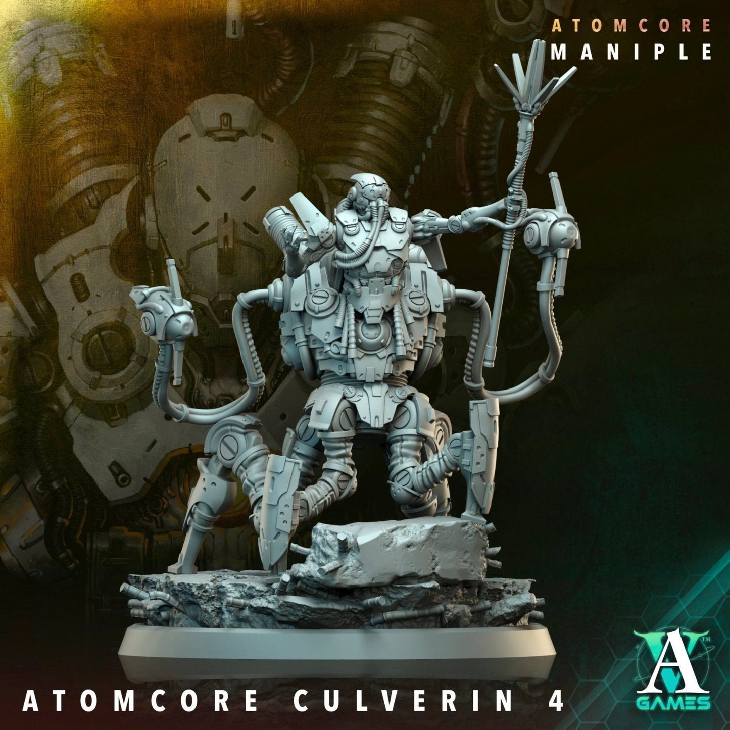 Atomcore Culverin - Dungeon Master Minis