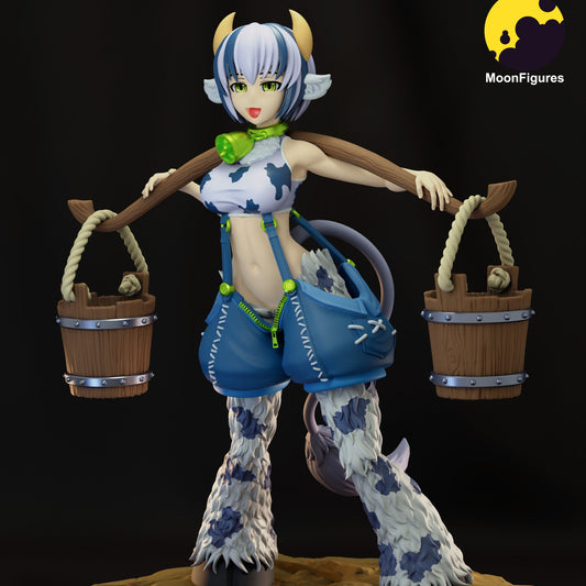 Holstaur New Horizon 1:10 scale collectible figure colored render front close-up view