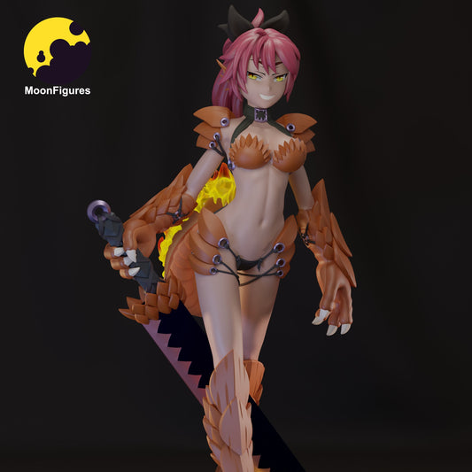Salamander - Monster Girl Encyclopedia - 1:10 Scale Figure