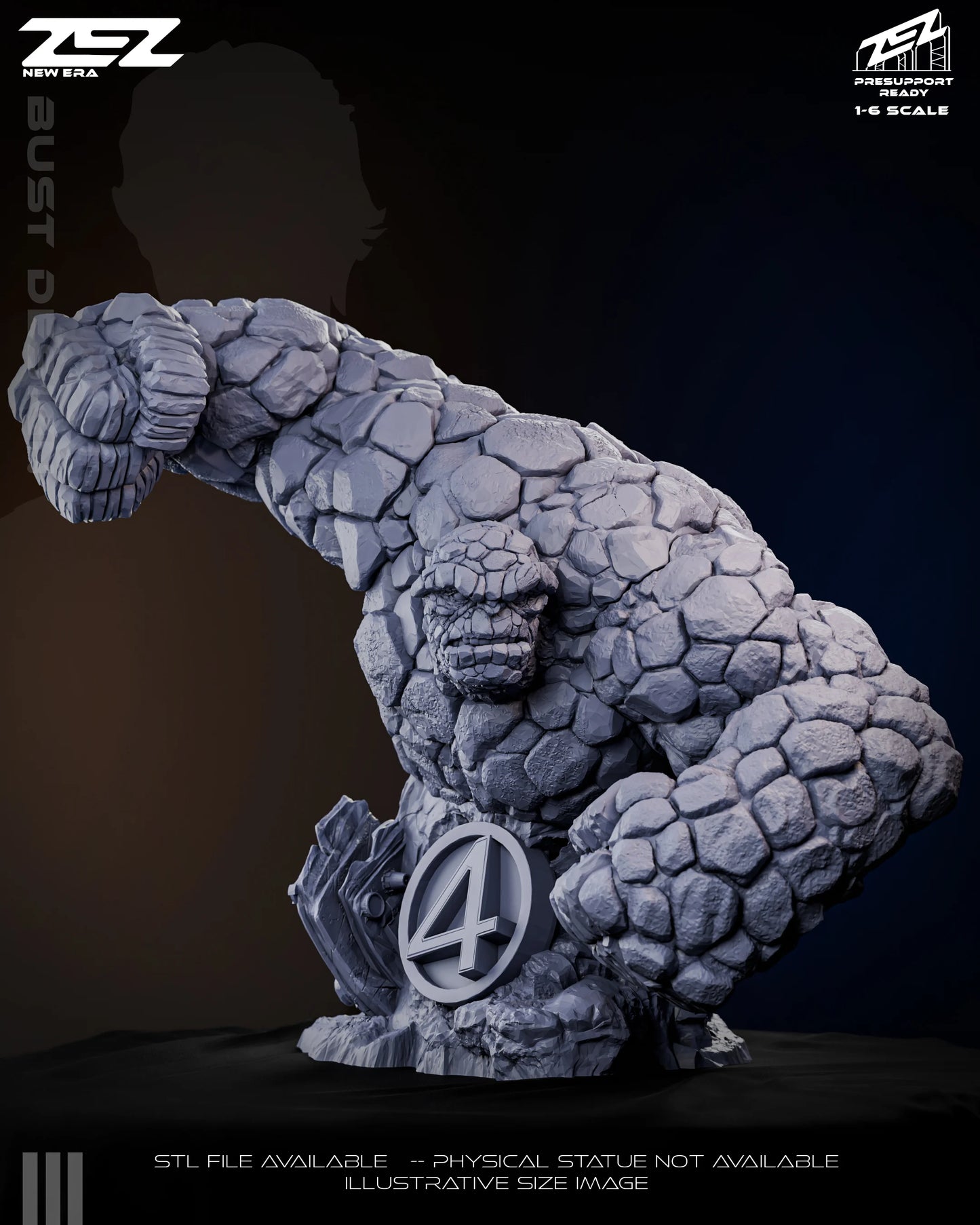 The Thing - Marvel Comics - 1:6 Scale Figure & Bust