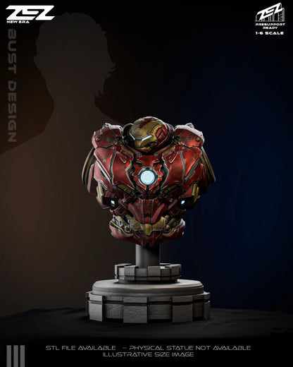 Hulkbuster - Marvel Comics - 1:6 Scale Figure & Bust