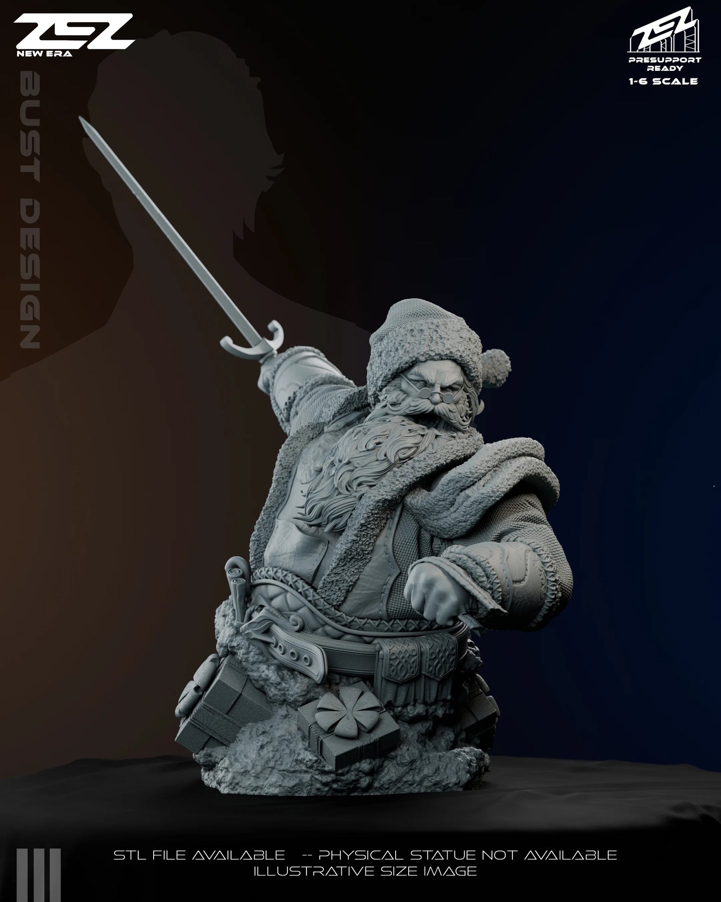 Santa Clause - Old Saint Nick - 1:6 Scale Figure