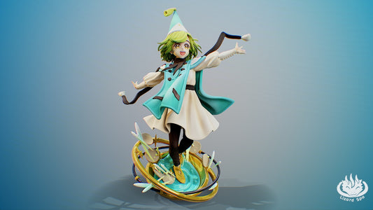 Coco Witch Hat Atelier anime figure smiling witch apprentice collectible display statue