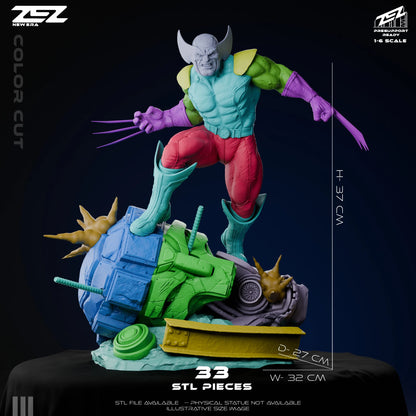 Wolverine - Marvel Comics - 1:6 Scale & Bust