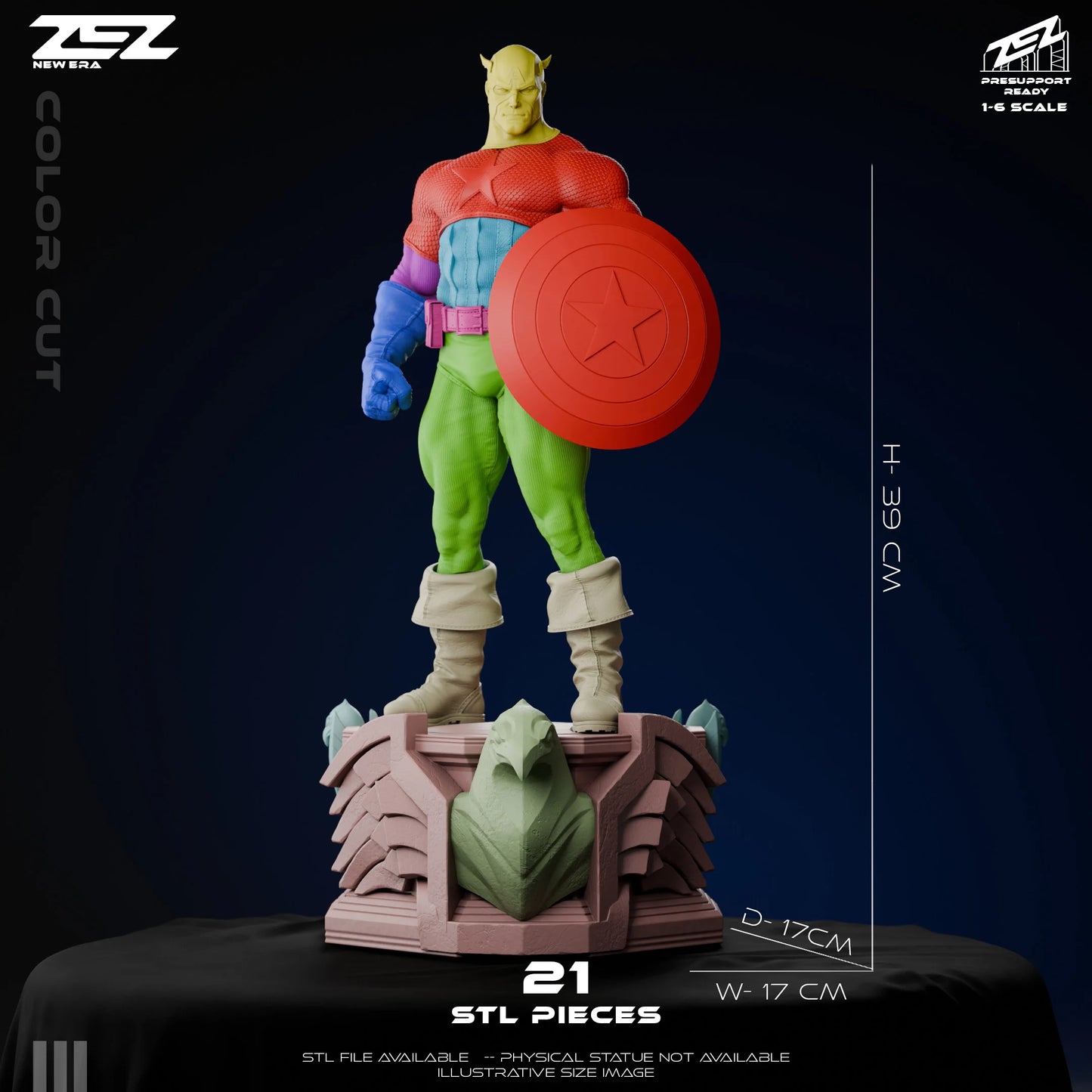 Captain America - Marvel Comics  - 1:6 Scale Figure