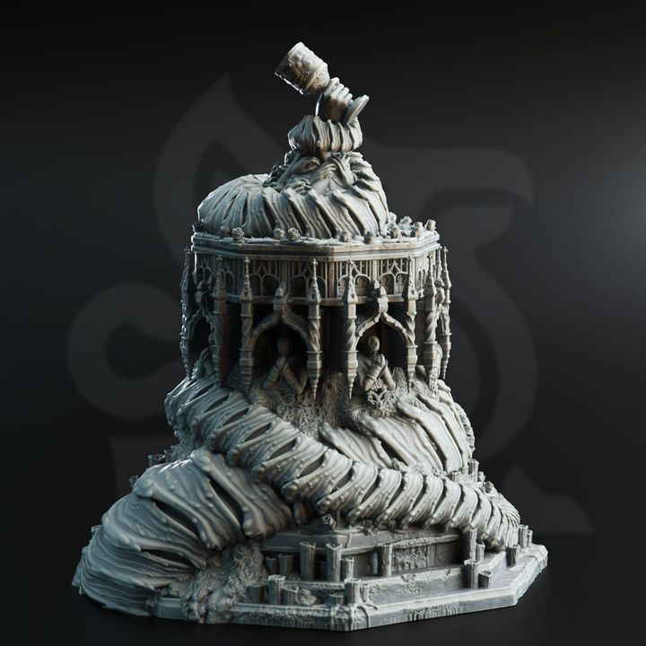 Corrupted Shrine of Namneri's Chalice - Dungeon Master Minis