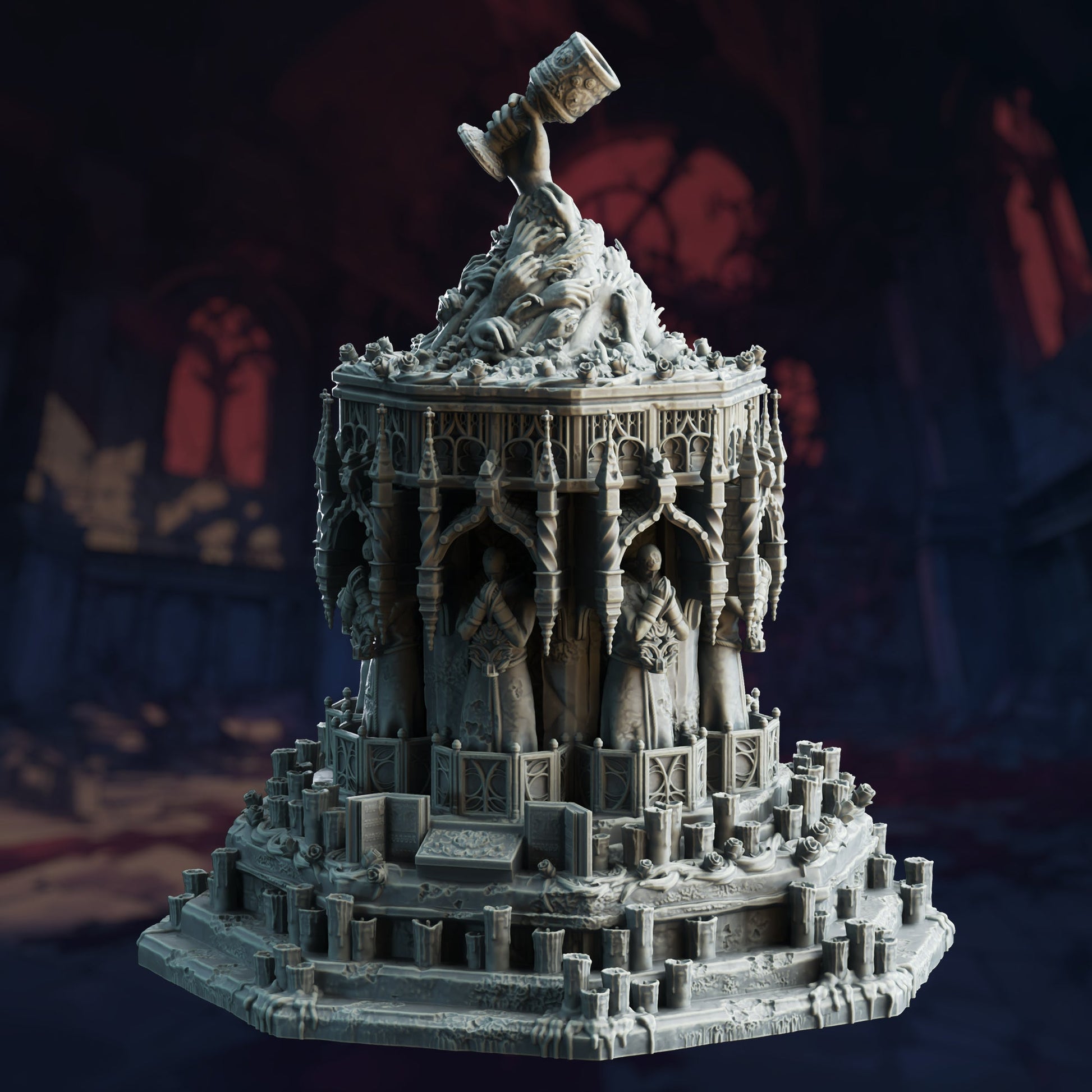 Corrupted Shrine of Namneri's Chalice - Dungeon Master Minis