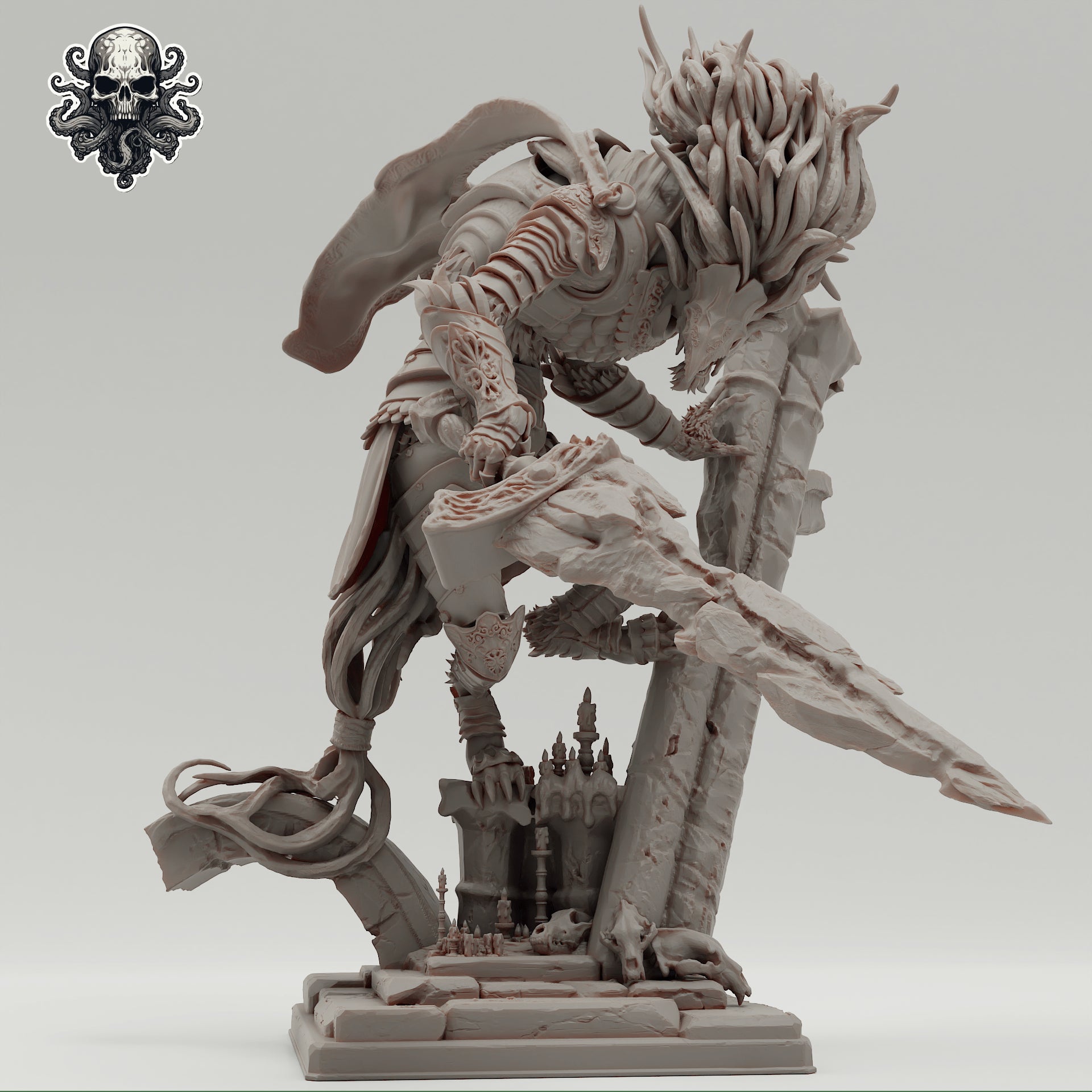 Dark Blade Beast - Dungeon Master Minis