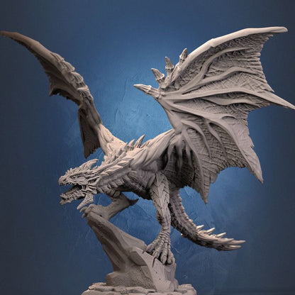 Dark Drak Wyvern - Dungeon Master Minis