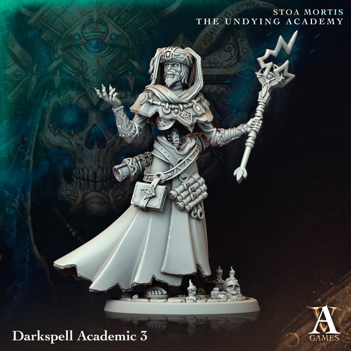 Darkspell Academic - Dungeon Master Minis