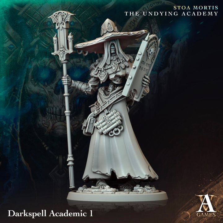 Darkspell Academic - Dungeon Master Minis