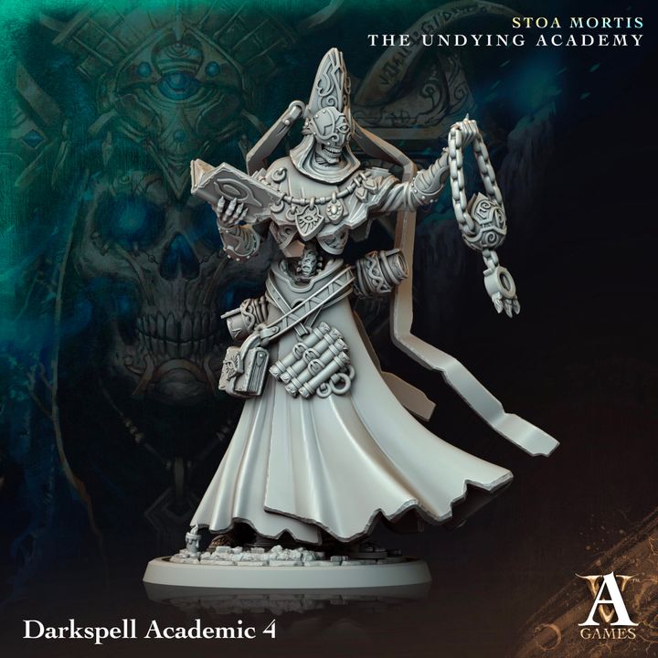 Darkspell Academic - Dungeon Master Minis