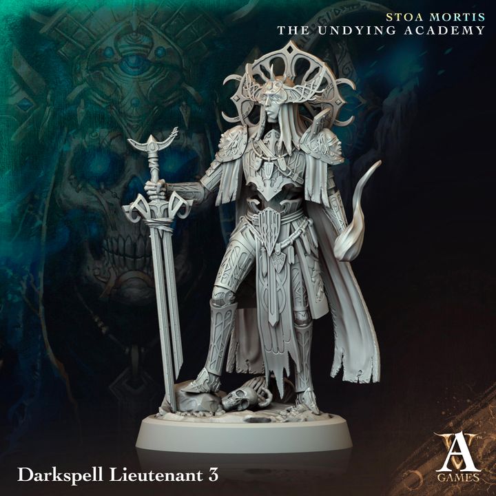 Darkspell Lieutenant - Dungeon Master Minis