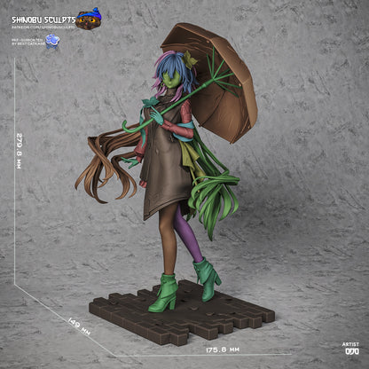 Everknight Honkai Star Rail 1:8 scale figure alternate color variant umbrella pose