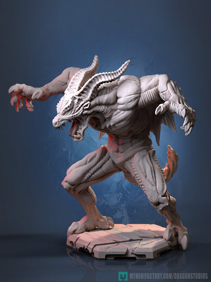 Dracul Demon – Castlevania Inspired Monster – Miniature