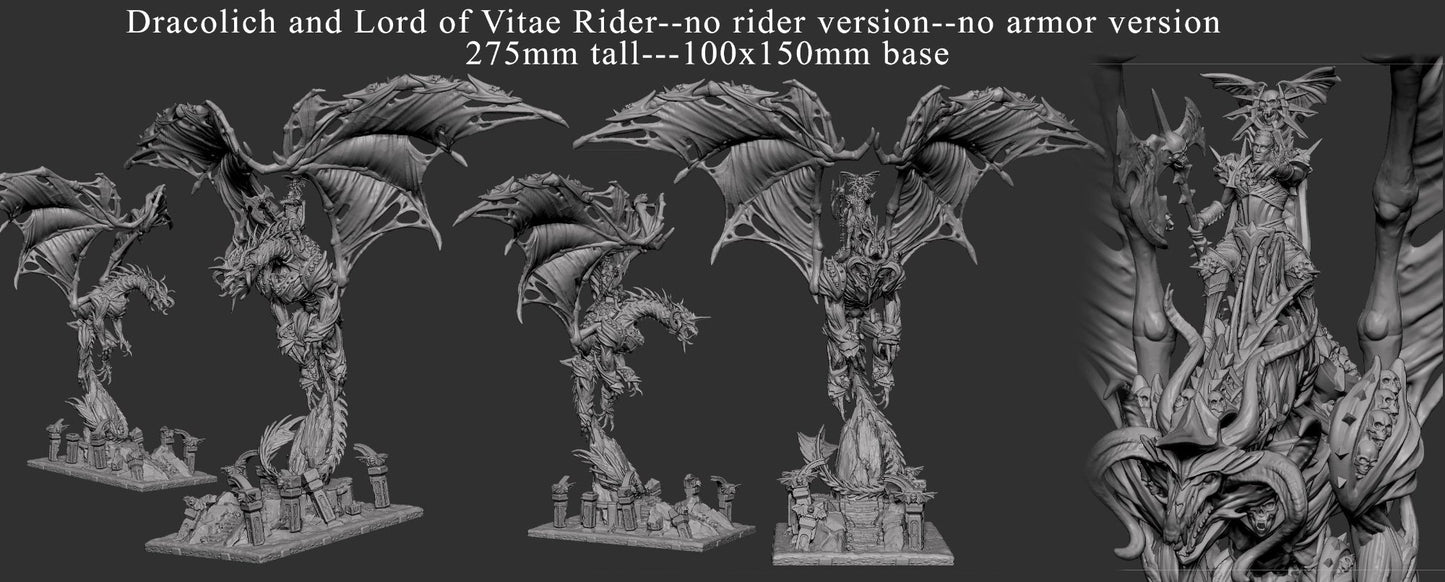 Dracolich and Lord Vitae