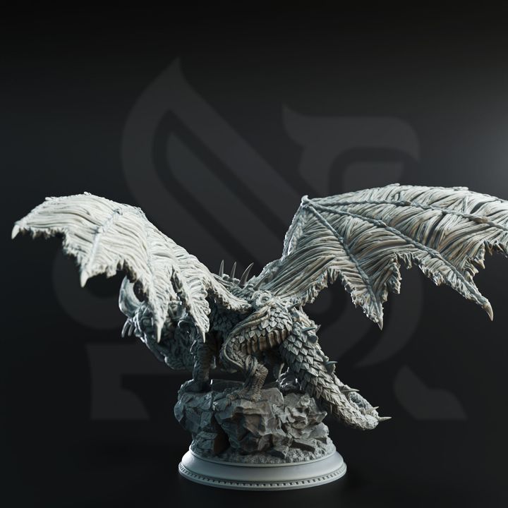 Eldritch Flayed Dragon - Midorius the Remade - Dungeon Master Minis