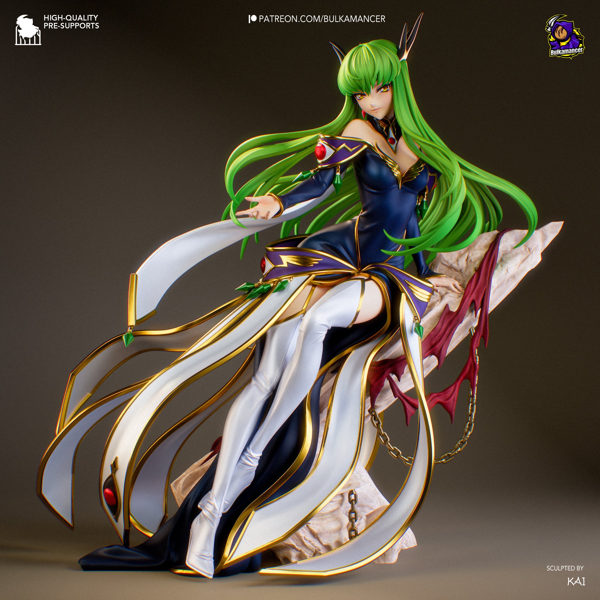 daysprout　ν-Magnum νm-62L Geass　(ギアス) Code Geass – Dungeon Master Minis