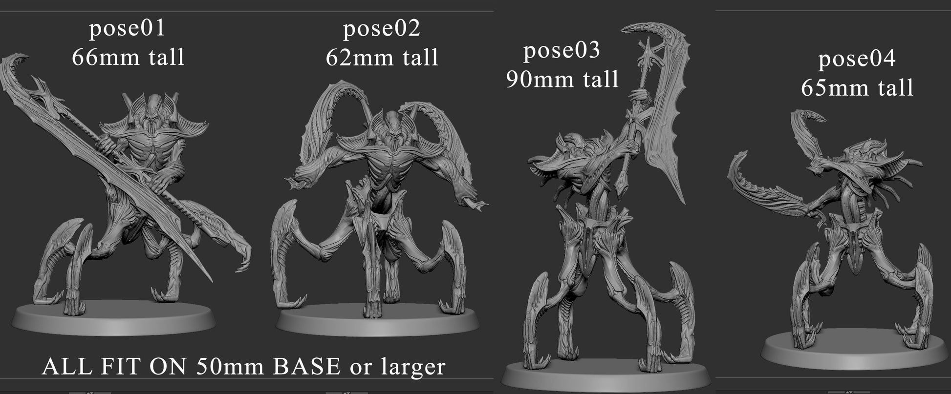 Height Measurements of Enfield Dragoons, measuring between 62mm tall to 90mm to the top of the lifted blade.