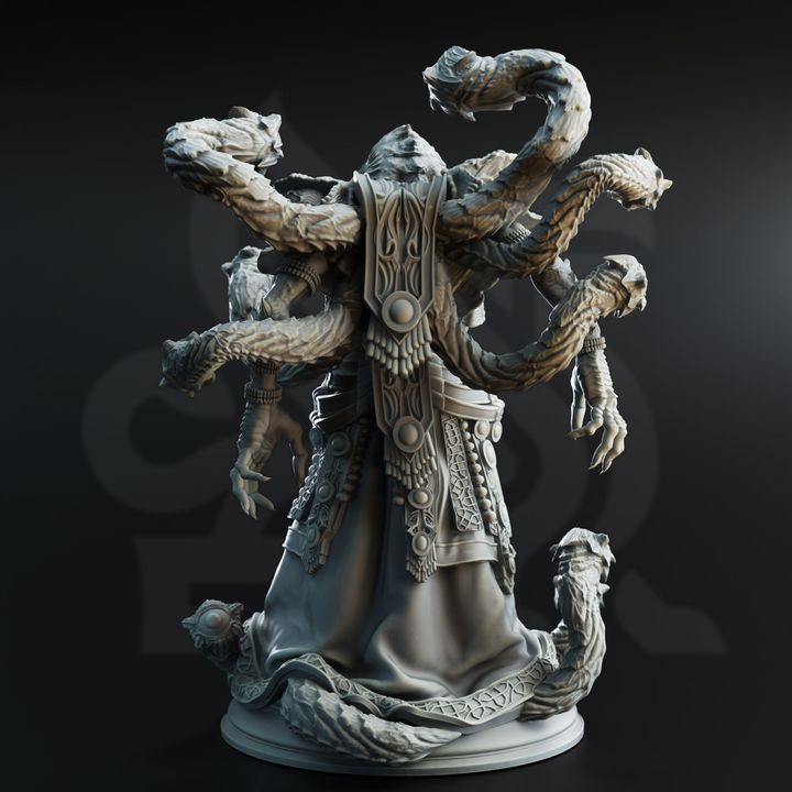 Flayer Hybrid of the Deep - Elthakar the Reborn - Dungeon Master Minis