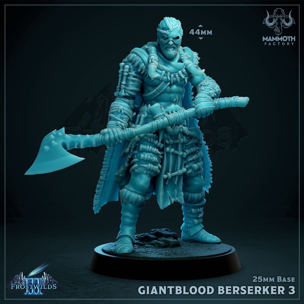 Giantblood Berserkers - Dungeon Master Minis