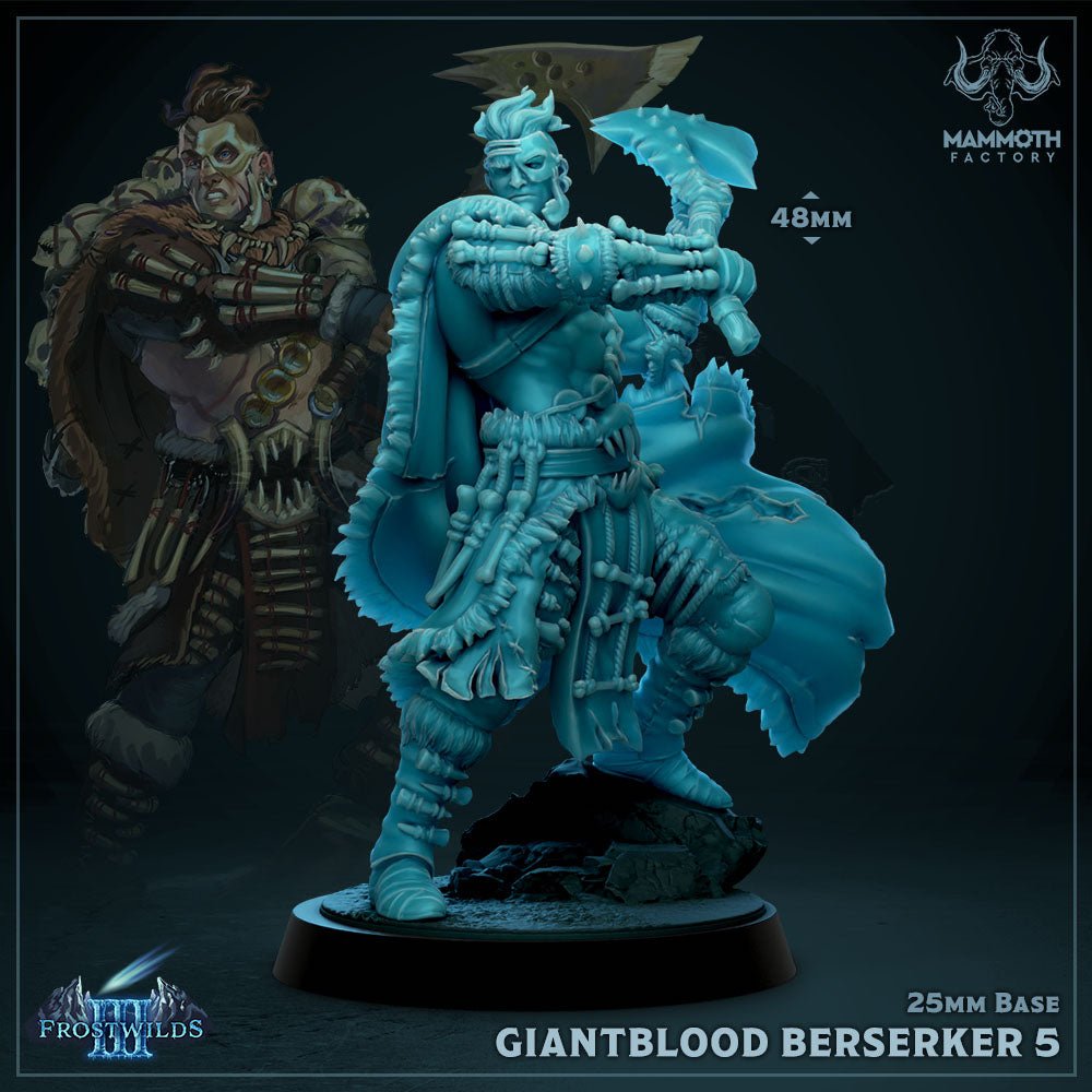 Giantblood Berserkers - Dungeon Master Minis