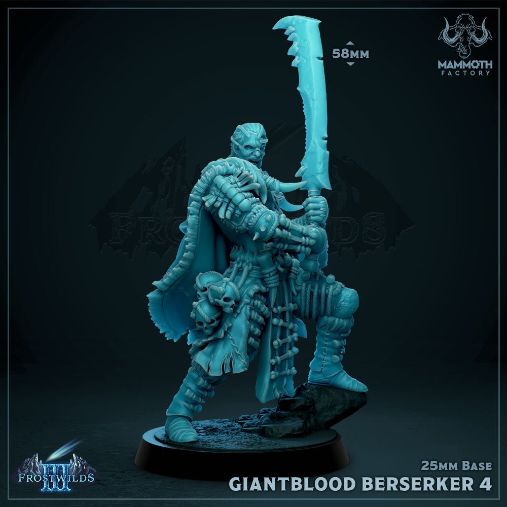 Giantblood Berserkers - Dungeon Master Minis