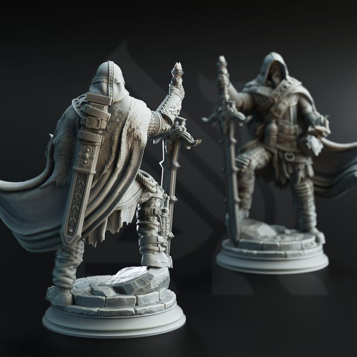 Human Revenant Ranger - Ator - Dungeon Master Minis