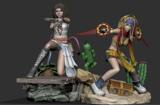 Final Fantasy X Diorama- 1:8 Scale Collectible Figures