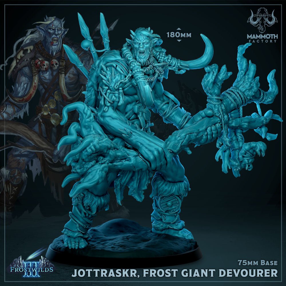 Jottraskr, Frost Giant Devourer - Dungeon Master Minis