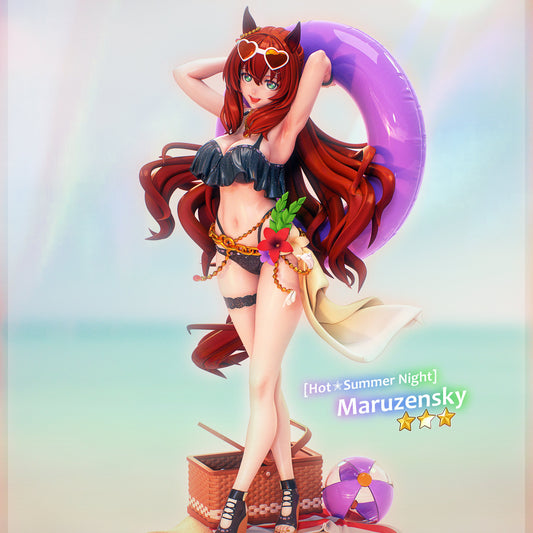 Maruzensky Hot Summer Night Umamusume 1:7 scale figure bikini swimsuit anime collectible statue
