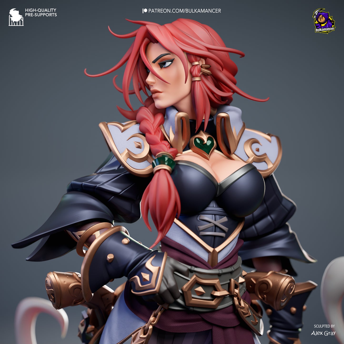 Miss Fortune - League of Legends - 1:8 Scale Figure – Dungeon Master Minis, image size:1445x1445